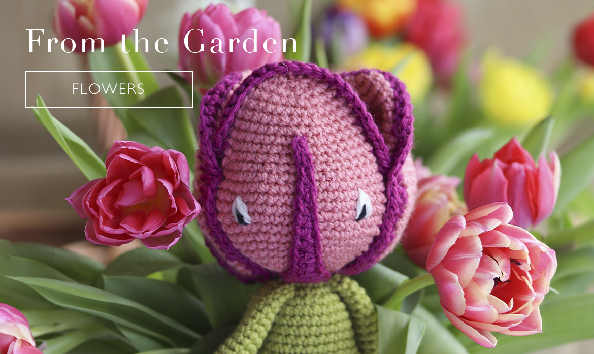 toft seasonal flowers tulip crochet pattern spring garden